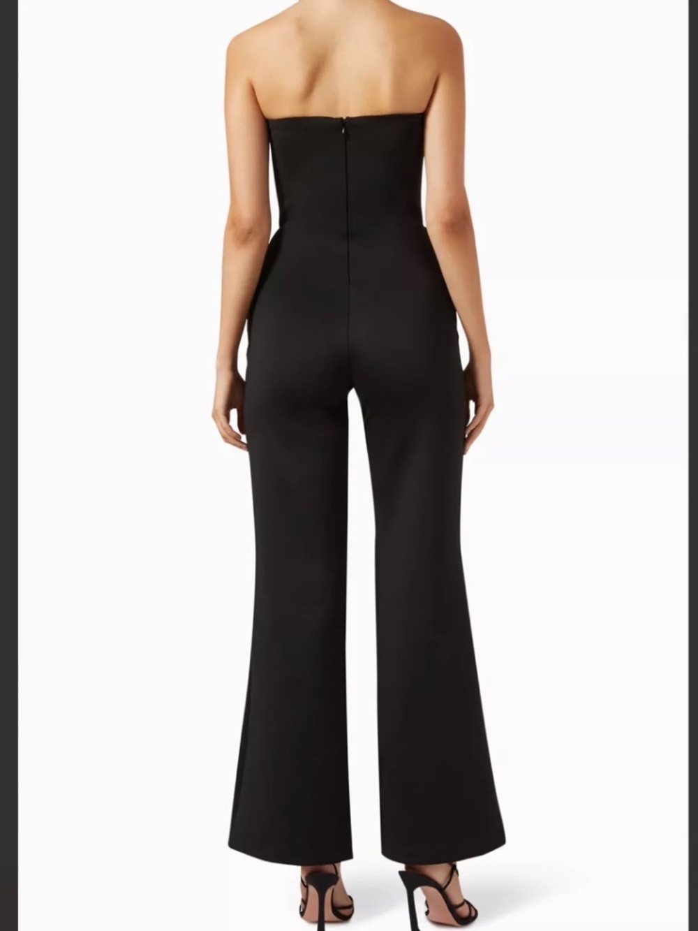 NWT Good American strapless V scuba jumpsuit - Picture 6 of 7